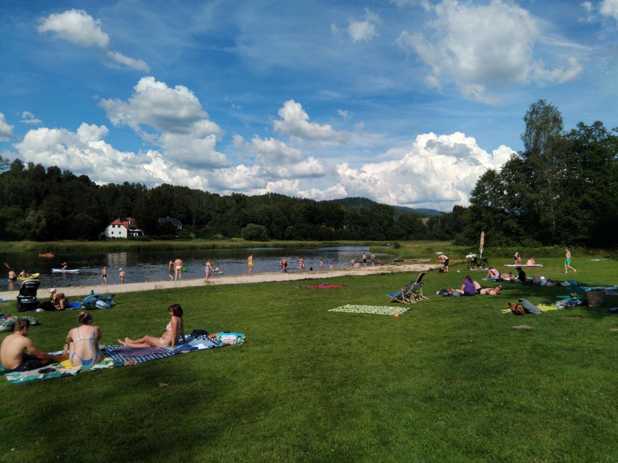 Domecek Se Sluncem Villa Nová Pec Exteriör bild