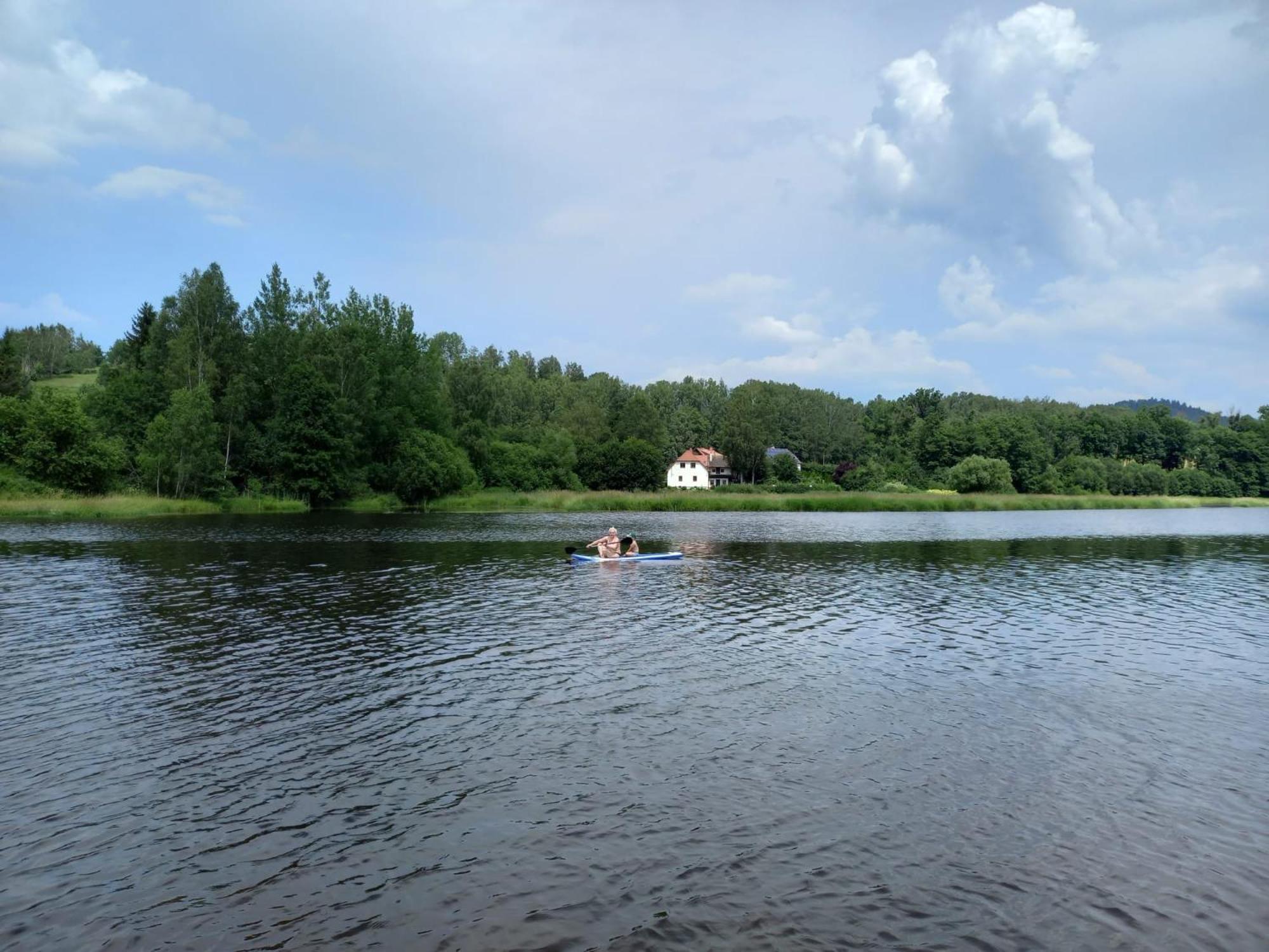 Domecek Se Sluncem Villa Nová Pec Exteriör bild